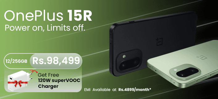 OnePlus 15R Promo