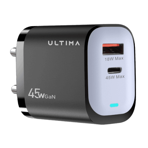 Ultima Rapid 45W Dual Port GaN Charger