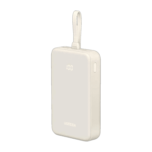 Ugreen 20000mAh Power Bank with Built-in Cable