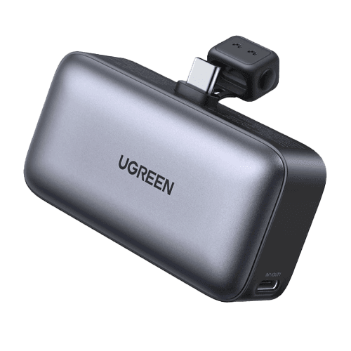 Ugreen 5000mAh Power Bank 22.5W (Built-In USB-C Connector)